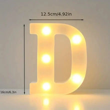 Load image into Gallery viewer, LED Alphabet Light