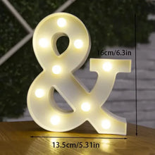 Load image into Gallery viewer, LED Alphabet Light