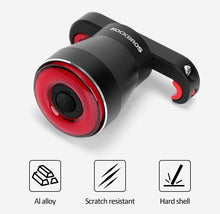Load image into Gallery viewer, LED Bicycle Waterproof USB Charging Taillight Cycling Flashlight Auto Brake Sensing Smart Bicycle Rear Brake Lights Braking Sensing Taillights USB Rechargeable Ultra Bright LED Warning Bicycle Flashlight
