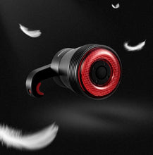 Load image into Gallery viewer, LED Bicycle Waterproof USB Charging Taillight Cycling Flashlight Auto Brake Sensing Smart Bicycle Rear Brake Lights Braking Sensing Taillights USB Rechargeable Ultra Bright LED Warning Bicycle Flashlight