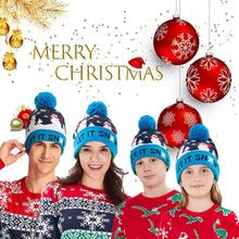 Load image into Gallery viewer, LED Christmas Knitted Hat
