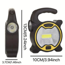 Load image into Gallery viewer, LED COB Camping Flashlight Lantern