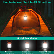 Load image into Gallery viewer, LED Collapsible Solar Camping Lantern