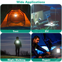 Load image into Gallery viewer, LED Collapsible Solar Camping Lantern