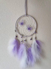 Load image into Gallery viewer, LED Dream Catcher Lamp Flying Wind Chimes Lighting Dream-catcher Handmade Ornaments Traditional Gifts Feather Pendant Romantic Creative Wall Hanging Home Wall Decoration Ornament Craft Native American Style