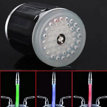 Load image into Gallery viewer, LED Light Water Faucet Tap Heads Glow LED Shower Stream