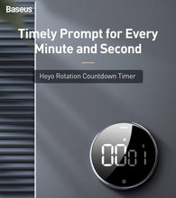 Load image into Gallery viewer, LED Magnetic Digital Timer For Kitchen Cooking Countdown Alarm Clock Digital Kitchen Timer, Large Magnetic LED Countdown Timer with Constant Light Function for classrooms 3-Level Volume Quiet Egg Timer for Children Electronic Cooking Countdown Timer