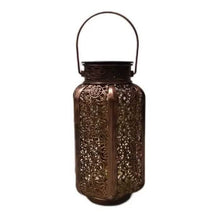 Load image into Gallery viewer, LED Metal Lantern Solar Lamp