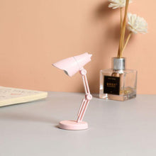 Load image into Gallery viewer, LED Mini Desk Lamp Foldable Magnetic Night Light Bedroom Study Reading Book Lamps With Clip Eye Protection Bedside Lights Decorative Table Lamp Cute Study Lamps for Bedroom Décor