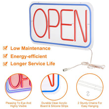 Load image into Gallery viewer, LED Open Sign Advertisement Board with 11 Levels Adjustable Brightness