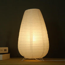 Load image into Gallery viewer, LED Paper Lantern Desk Lamp Creative Radio Table Lamps Kids Baby Feeding Small Night Light Bedroom Bedside Lamp Lights Art Decor Cute Study Lamps for Bedroom Décor