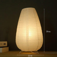 Load image into Gallery viewer, LED Paper Lantern Desk Lamp Creative Radio Table Lamps Kids Baby Feeding Small Night Light Bedroom Bedside Lamp Lights Art Decor Cute Study Lamps for Bedroom Décor