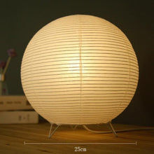 Load image into Gallery viewer, LED Paper Lantern Desk Lamp Creative Radio Table Lamps Kids Baby Feeding Small Night Light Bedroom Bedside Lamp Lights Art Decor Cute Study Lamps for Bedroom Décor