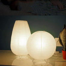Load image into Gallery viewer, LED Paper Lantern Desk Lamp Creative Radio Table Lamps Kids Baby Feeding Small Night Light Bedroom Bedside Lamp Lights Art Decor Cute Study Lamps for Bedroom Décor