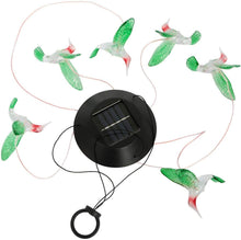 Load image into Gallery viewer, LED Solar Hummingbird Wind Chime