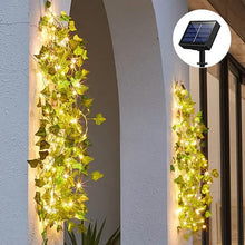 Load image into Gallery viewer, LED Solar Ivy Leaf String Light
