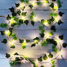 Load image into Gallery viewer, LED Solar Ivy Leaf String Light