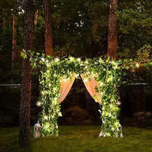 Load image into Gallery viewer, LED Solar Ivy Leaf String Light