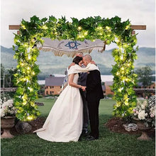 Load image into Gallery viewer, LED Solar Ivy Leaf String Light