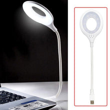 Load image into Gallery viewer, LED Table Lamp With Pen Holder Touch Dimmable Flexo Desk Lamp USB Rechargeable Eye Protection Bedside Learning Reading Lamp Decorative Table Lamp Cute Study Lamps for Bedroom Décor