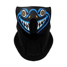 Load image into Gallery viewer, LED Warm Headgear ED Face Mask Party Masks Light Up Dance Halloween Cosplay Easter Rave Mask Luminous Costume Washable Foldable Luminous Cool Party Mask Activated Light Up Mask Led Music Party Mask Led Music Mask for Festival Party