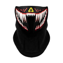 Load image into Gallery viewer, LED Warm Headgear ED Face Mask Party Masks Light Up Dance Halloween Cosplay Easter Rave Mask Luminous Costume Washable Foldable Luminous Cool Party Mask Activated Light Up Mask Led Music Party Mask Led Music Mask for Festival Party