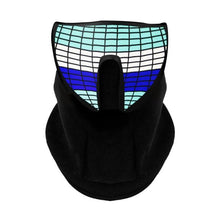 Load image into Gallery viewer, LED Warm Headgear ED Face Mask Party Masks Light Up Dance Halloween Cosplay Easter Rave Mask Luminous Costume Washable Foldable Luminous Cool Party Mask Activated Light Up Mask Led Music Party Mask Led Music Mask for Festival Party