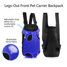 Load image into Gallery viewer, Leg-Out Pet Backpack Carrier Travel Bag