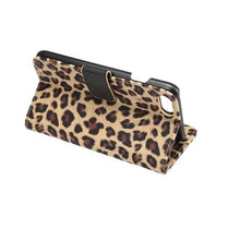 Load image into Gallery viewer, Leopard Print PU Leather Flip Cover Wallet Kickstand Feature with Card Slots Holder Magnetic Clasp Case For iPhone 14 13 12 11 Pro Max Mini 8 Plus 7 X XS XR SE Leather Leopard Flip Cover Luxury Wallet Phone Case