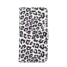 Load image into Gallery viewer, Leopard Print PU Leather Flip Cover Wallet Kickstand Feature with Card Slots Holder Magnetic Clasp Case For iPhone 14 13 12 11 Pro Max Mini 8 Plus 7 X XS XR SE Leather Leopard Flip Cover Luxury Wallet Phone Case