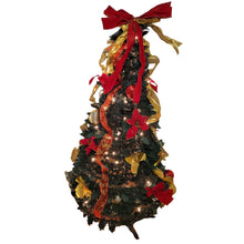 Load image into Gallery viewer, Let It Snow Holiday Collection Pop-Up Tree with Clear Lights - Assorted Styles