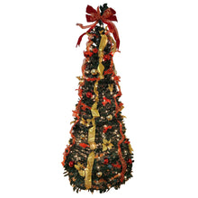 Load image into Gallery viewer, Let It Snow Holiday Collection Pop-Up Tree with Clear Lights - Assorted Styles