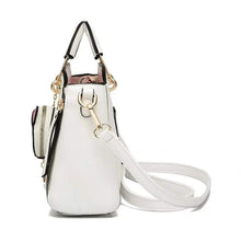 Load image into Gallery viewer, Letter Decor Hand Satchel Bag