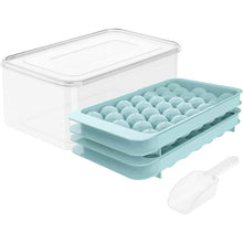 Load image into Gallery viewer, Lid & Bin Ice Ball Maker Mold for Freezer