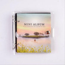 Load image into Gallery viewer, Light and Shadow Series Photo Album Ticket Storage Postcard 3 Inch memory 100 Pockets for Fujifilm Mini Film Paper Baby Family Scrapbook Albums DIY Memorable Gifts For Loved Ones