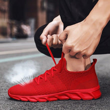 Load image into Gallery viewer, Light Mans Running Shoes Comfortable Breathable Men's Sneaker Casual Antiskid And Wear-Resistant Jogging Mens Sport Lace Up Low Top Jogging Man Athletic Sneakers