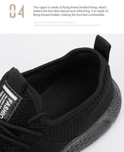 Load image into Gallery viewer, Light Running Comfortable Casual Men's Sneaker Breathable Non-slip Wear-resistant Outdoor Walking Men Sport Flat Breathable Summer Walking Beach Mesh Shoes Comfortable Mesh Athletic Sneakers