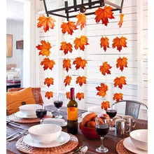 Load image into Gallery viewer, Lighted Fall Garland 40 LED String Light