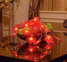 Load image into Gallery viewer, Lighted Fall Garland 40 LED String Light
