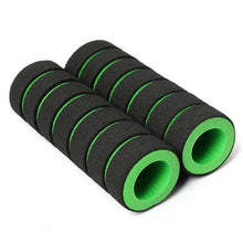 Load image into Gallery viewer, Lightweight Bike Handlebar Foam Sponge Cycling Anti-Shock Non-Slip Skid-Proof Handle Bar Grips Bike Foam Handlebar Cover Handle Bar Foam Soft Grips Sponge Non-Slip Handle Grips For Bike Racing Bicycle Motorcycle