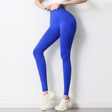 Load image into Gallery viewer, Lightweight Gym Yoga Seamless Pants Sports Clothes High Waist Lift Skinny Tight Stretchy High Waist Athletic Exercise Fitness Leggings Comfortable Activewear Pants
