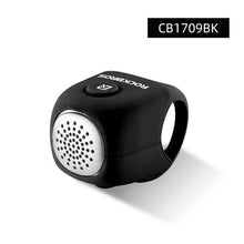 Load image into Gallery viewer, Lightweight Portable Bicycle Bell Electric Horn Mountain Bike Bell Accessories 90dB Cycling Handlebar Silica Gel Shell Electric Cycling Bells Water Resistant Cycling Bells Horn Loud Bicycle Horns Bicycle Accessories