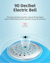 Load image into Gallery viewer, Lightweight Portable Bicycle Bell Electric Horn Mountain Bike Bell Accessories 90dB Cycling Handlebar Silica Gel Shell Electric Cycling Bells Water Resistant Cycling Bells Horn Loud Bicycle Horns Bicycle Accessories