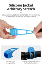 Load image into Gallery viewer, Lightweight Portable Bicycle Bell Electric Horn Mountain Bike Bell Accessories 90dB Cycling Handlebar Silica Gel Shell Electric Cycling Bells Water Resistant Cycling Bells Horn Loud Bicycle Horns Bicycle Accessories