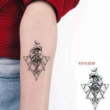 Load image into Gallery viewer, Lion King Temporary Tattoo Waterproof Black And Colorful Small Big Luxury Tattoo For Mens Womens