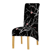 Load image into Gallery viewer, Long Backrest High Elastic Chair Cover European Backrest Seat Cover Home Washable Living Room Restaurant Hotel Party Banquet Dining Chair Cover Stretch Chair Slipcover, Spandex Elastic Removable Washable Chair Seat Covers Protector for Dining Room