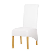 Load image into Gallery viewer, Long Backrest High Elastic Chair Cover European Backrest Seat Cover Home Washable Living Room Restaurant Hotel Party Banquet Dining Chair Cover Stretch Chair Slipcover, Spandex Elastic Removable Washable Chair Seat Covers Protector for Dining Room