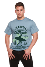 Load image into Gallery viewer, Los Angeles Men's Bamboo Viscose/Organic Cotton Short Sleeve Graphic T-Shirt