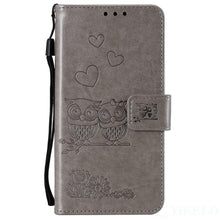 Load image into Gallery viewer, Love Couple Leather Case For iPhone 12 11 Pro mini Phone Flip Wallet Soft Cover Shockproof Floral Cute Modern Leather Wallet Phone Case For iPhone