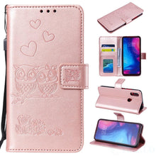 Load image into Gallery viewer, Love Couple Leather Case For iPhone 12 11 Pro mini Phone Flip Wallet Soft Cover Shockproof Floral Cute Modern Leather Wallet Phone Case For iPhone